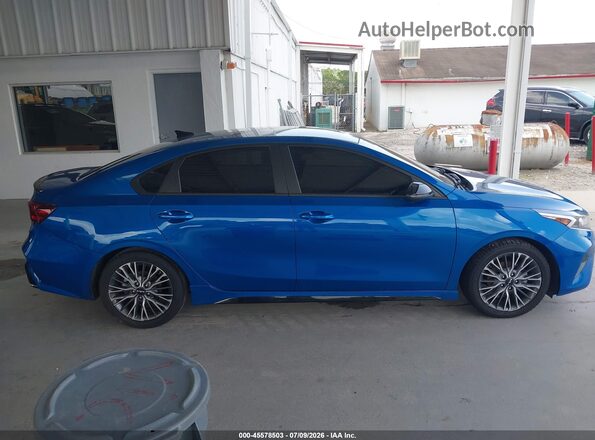 3KPF54AD2NE511292 2022 KIA FORTE Blue სალონის 360-გრადუსიანი ხედი