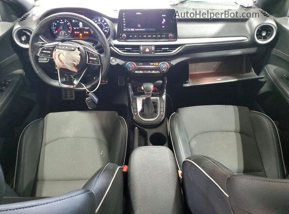 3KPF54AD2PE607703 2023 KIA FORTE Orange Dashboard view