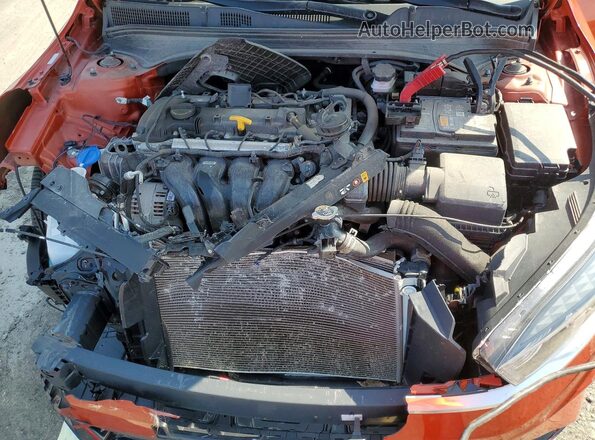 3KPF54AD2PE607703 2023 KIA FORTE Orange Vista interior trasera