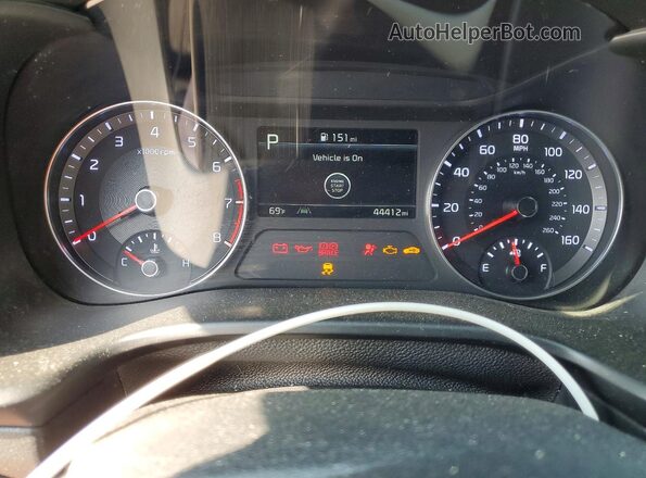 3KPF54AD2PE607703 2023 KIA FORTE Orange Vista del cuadro de instrumentos