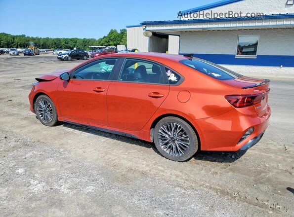 3KPF54AD2PE607703 2023 KIA FORTE Orange Trasero izquierdo