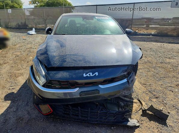 3KPF54AD3NE457632 2022 KIA FORTE Charcoal წინა ხედი
