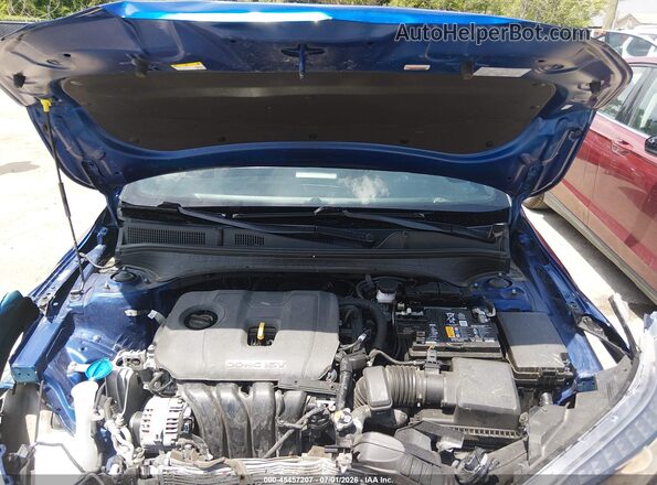3KPF54AD3RE793674 2024 KIA FORTE Blue Widok z tyłu