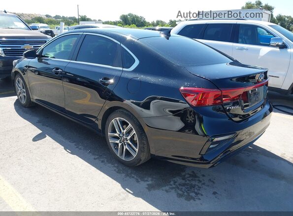 3KPF54AD4ME348837 2021 KIA FORTE Black Tył lewy