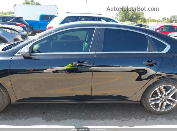 3KPF54AD4ME348837 2021 KIA FORTE Black Widok wnętrza 360 stopni