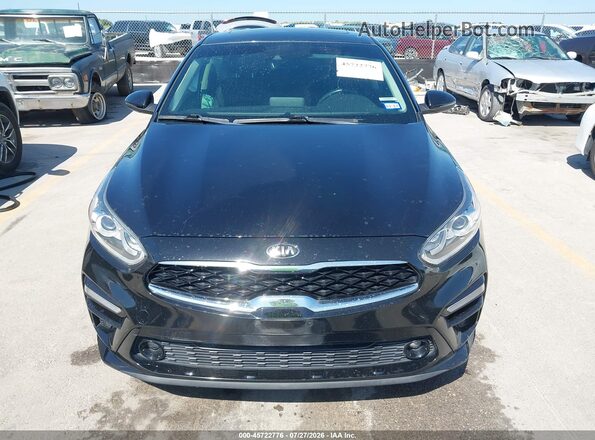 3KPF54AD4ME348837 2021 KIA FORTE Black Widok zestawu wskaźników