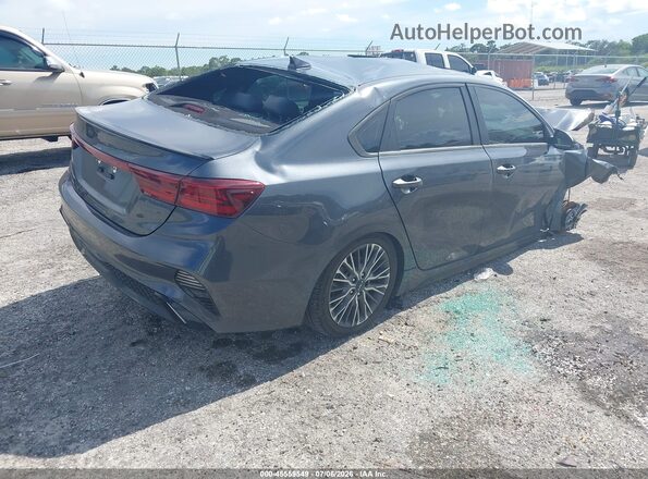 3KPF54AD4NE422372 2022 KIA FORTE Gray Задня права чверть