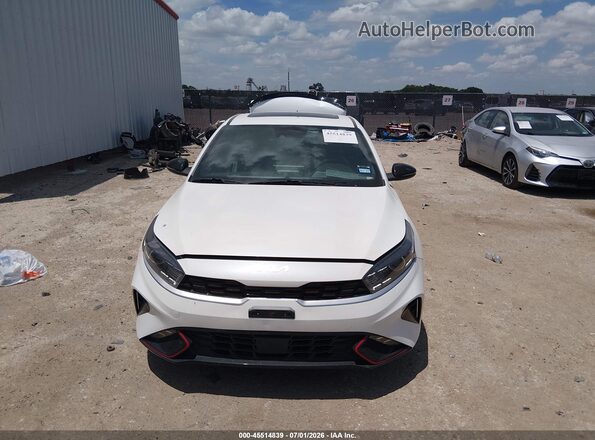 3KPF54AD4NE452603 2022 KIA FORTE White Вид щитка приладів