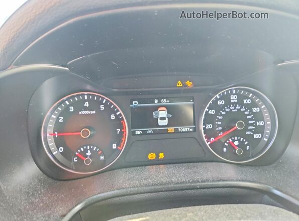 3KPF54AD4PE531255 2023 KIA FORTE Gray Widok zestawu wskaźników
