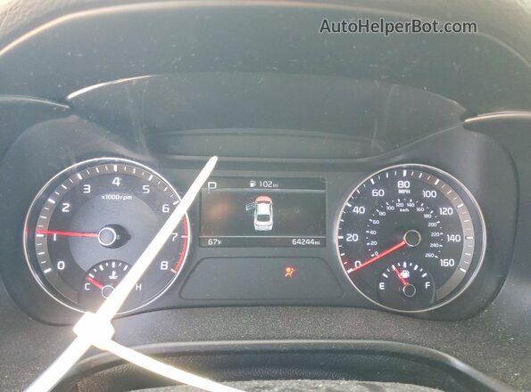 3KPF54AD4PE542899 2023 KIA FORTE Silver ხელსაწყოთა პანელის ხედი