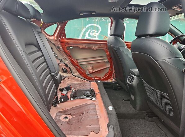 3KPF54AD4PE545575 2023 KIA FORTE Orange Rear seats view