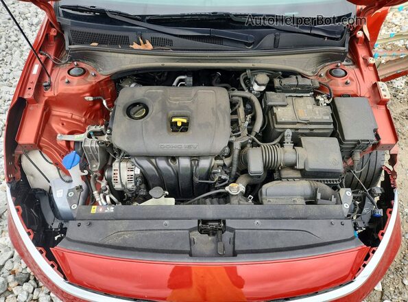 3KPF54AD4PE545575 2023 KIA FORTE Orange Rear interior view