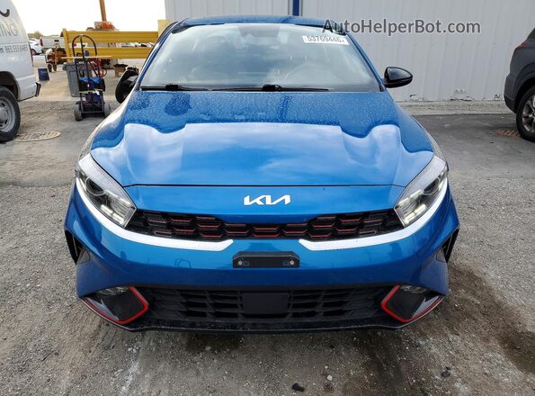 3KPF54AD4PE552901 2023 KIA FORTE Синий Вид спереди