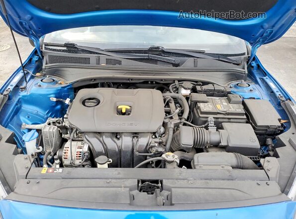 3KPF54AD4PE552901 2023 KIA FORTE Синий Вид задней части салона