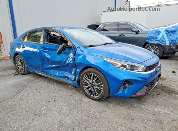3KPF54AD4PE552901 2023 KIA FORTE Синий Передняя правая четверть