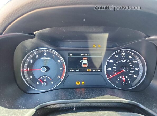 3KPF54AD4PE559377 2023 KIA FORTE Белый Вид щитка приборов