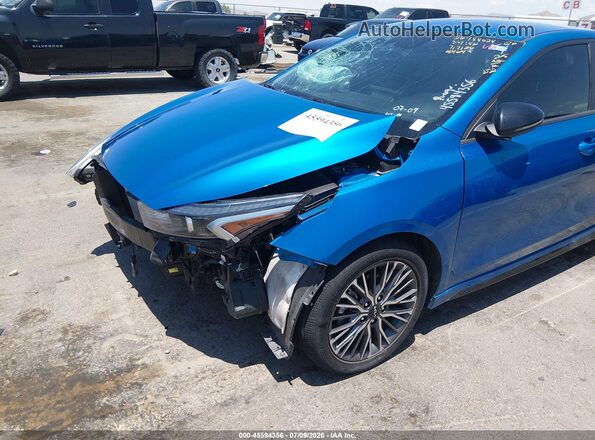 3KPF54AD4PE573943 2023 KIA FORTE Blue წინა ხედი