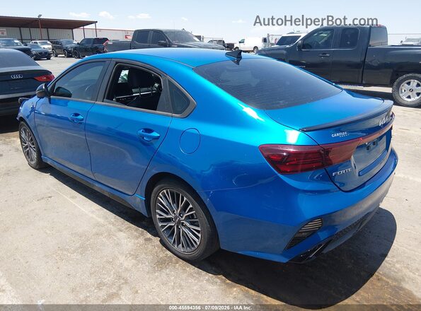 3KPF54AD4PE573943 2023 KIA FORTE Blue უკანა მარცხენა