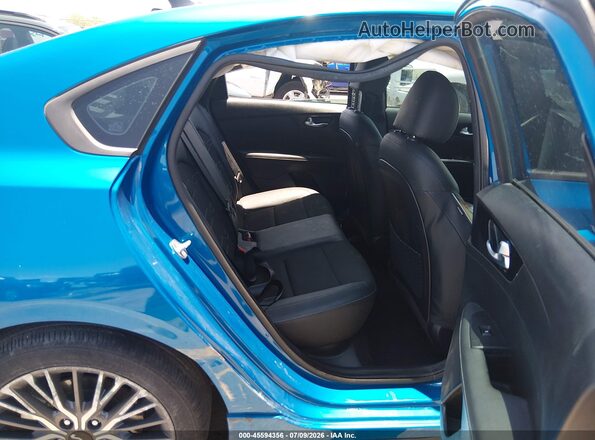 3KPF54AD4PE573943 2023 KIA FORTE Blue VIN კოდის სტიკერის ხედი