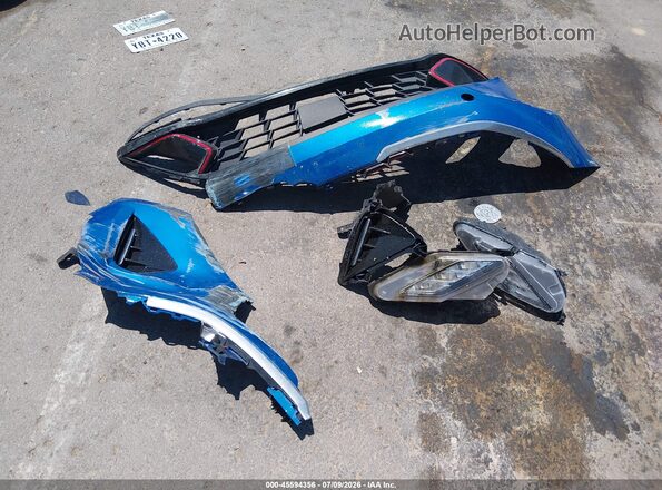3KPF54AD4PE573943 2023 KIA FORTE Blue წინა პანელის ხედი