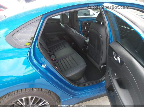 3KPF54AD4PE663142 2023 KIA FORTE Blue Widok naklejki z numerem VIN