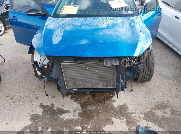 3KPF54AD4PE663142 2023 KIA FORTE Blue Widok z przodu