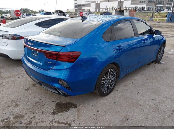 3KPF54AD4PE663142 2023 KIA FORTE Blue Tył prawy