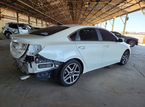 3KPF54AD5KE056675 2019 KIA FORTE White Trasero derecho