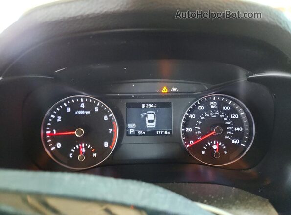 3KPF54AD5KE056675 2019 KIA FORTE White Vista del cuadro de instrumentos