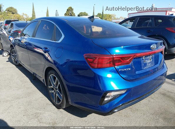 3KPF54AD5LE189860 2020 KIA FORTE Blue უკანა მარცხენა