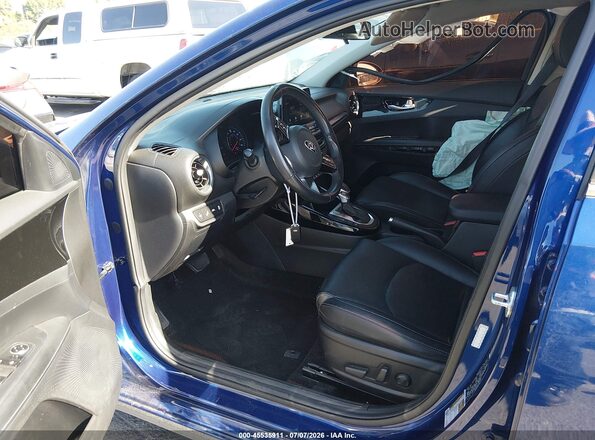 3KPF54AD5LE189860 2020 KIA FORTE Blue წინა სალონის ხედი