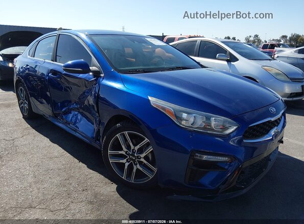 3KPF54AD5LE189860 2020 KIA FORTE Blue წინა ხედი