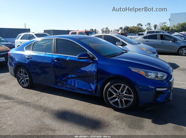 3KPF54AD5LE189860 2020 KIA FORTE Blue უკანა სალონის ხედი