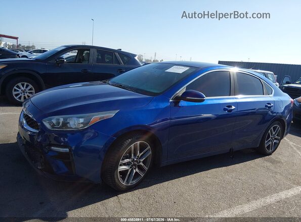 3KPF54AD5LE189860 2020 KIA FORTE Blue სალონის 360-გრადუსიანი ხედი