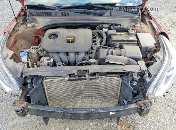 3KPF54AD5LE218063 2020 KIA FORTE Red Rear interior view