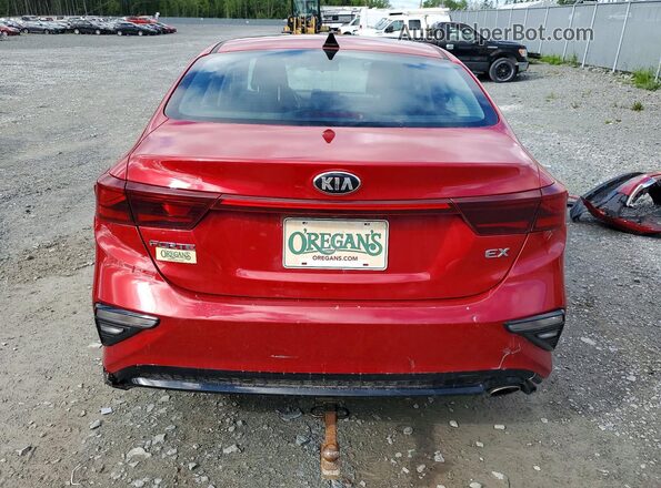 3KPF54AD5LE218063 2020 KIA FORTE Red Rear view