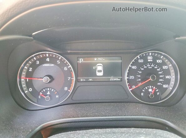 3KPF54AD5RE713341 2024 KIA FORTE Серый Вид щитка приборов