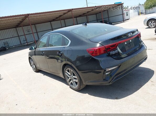 3KPF54AD6LE165633 2020 KIA FORTE Black უკანა მარცხენა