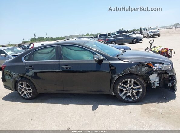 3KPF54AD6LE165633 2020 KIA FORTE Black უკანა სალონის ხედი