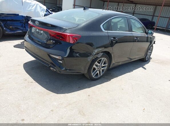 3KPF54AD6LE165633 2020 KIA FORTE Black უკანა მარჯვენა