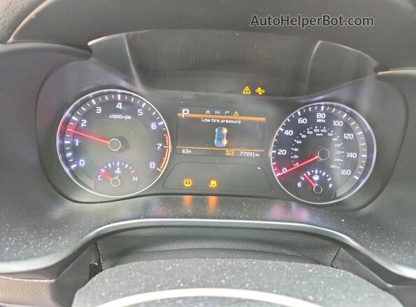 3KPF54AD6PE575225 2023 KIA FORTE Black Widok zestawu wskaźników