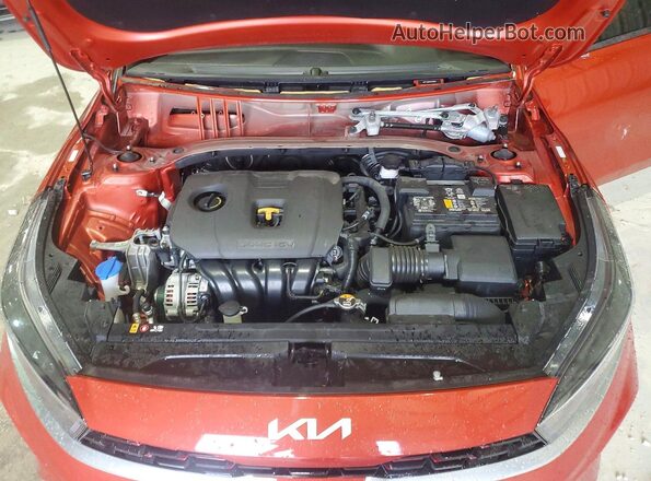 3KPF54AD6PE669895 2023 KIA FORTE Orange უკანა სალონის ხედი