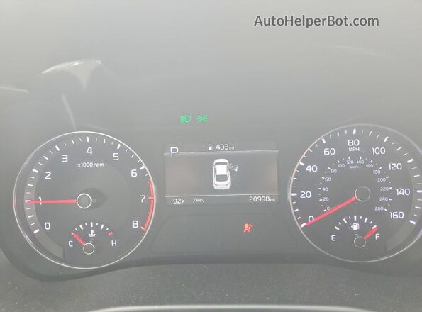 3KPF54AD6RE771085 2024 KIA FORTE Серый Вид щитка приборов