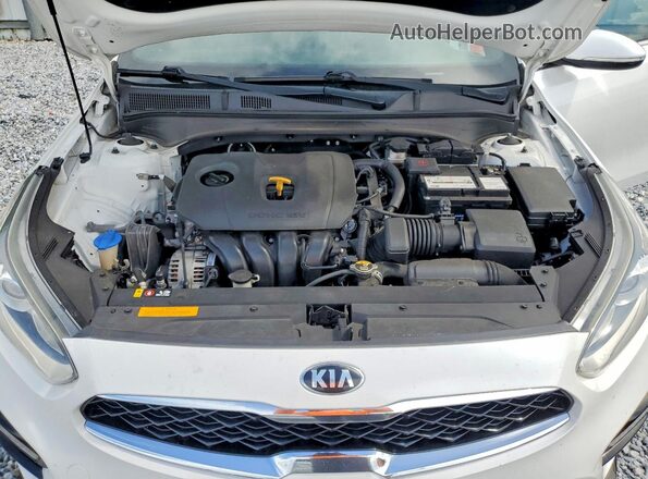 3KPF54AD7KE039649 2019 KIA FORTE White Вид задньої частини салону