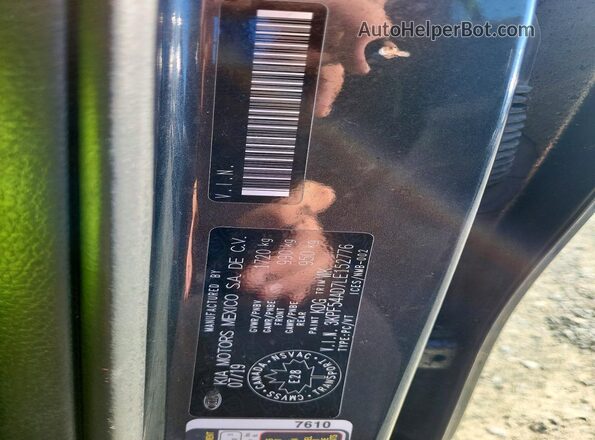 3KPF54AD7LE152776 2020 KIA FORTE Charcoal Vista del compartimento del motor