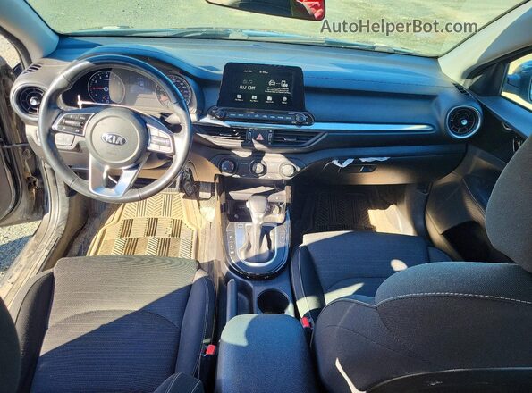 3KPF54AD7LE152776 2020 KIA FORTE Charcoal Vista del salpicadero