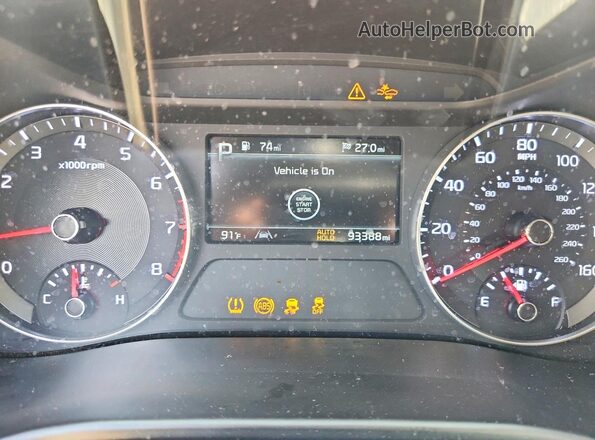 3KPF54AD7NE449758 2022 KIA FORTE Charcoal Widok zestawu wskaźników