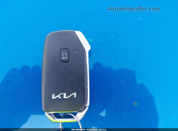3KPF54AD7NE469086 2022 KIA FORTE Blue Առջևի վահանակի տեսք