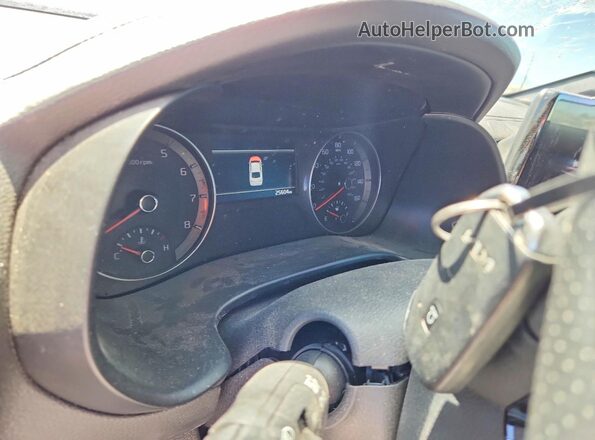 3KPF54AD7RE782838 2024 KIA FORTE Charcoal Սարքավորումների վահանակի տեսք