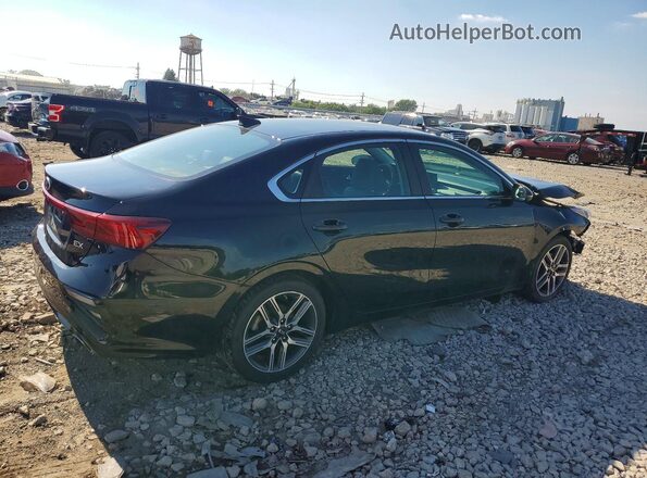 3KPF54AD8KE034413 2019 KIA FORTE Черный Задняя правая четверть